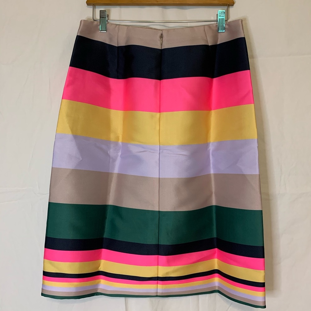 J Crew Pencil Skirt in Vintage Stripe